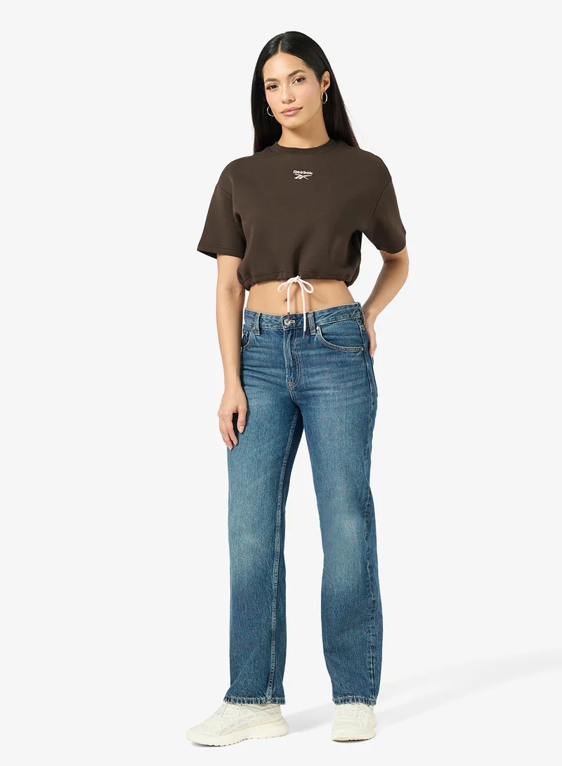 Reebok  Urban Tech Cropped T-Shirt for Women | Best Price UAE