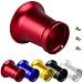 Amavoler 50mm Carburetor Air Filter Trumpet Velocity Stack Funnel CNC Alloy Parts Fit for PE VM 21mm24mm26mm28mm30mm for Honda Yamaha Kawasaki ATV Dirt Bike Carb Intake Wind Horn Cup red - Image 2