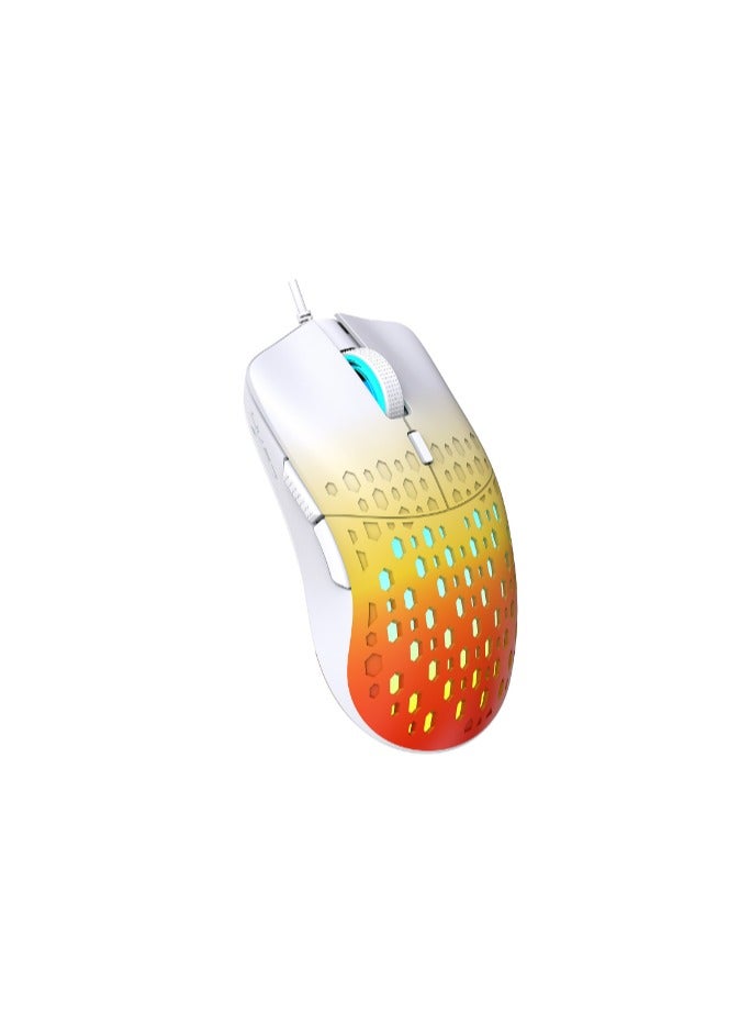 Wired Gaming Mouse with 6 Programmable ons, 3600 DPI Adjustable, 7 Color RGB Backlight, Lightweight Ergonomic Design, High-Precision Mice for PC, Laptop, Desktop Gamers - Image 5