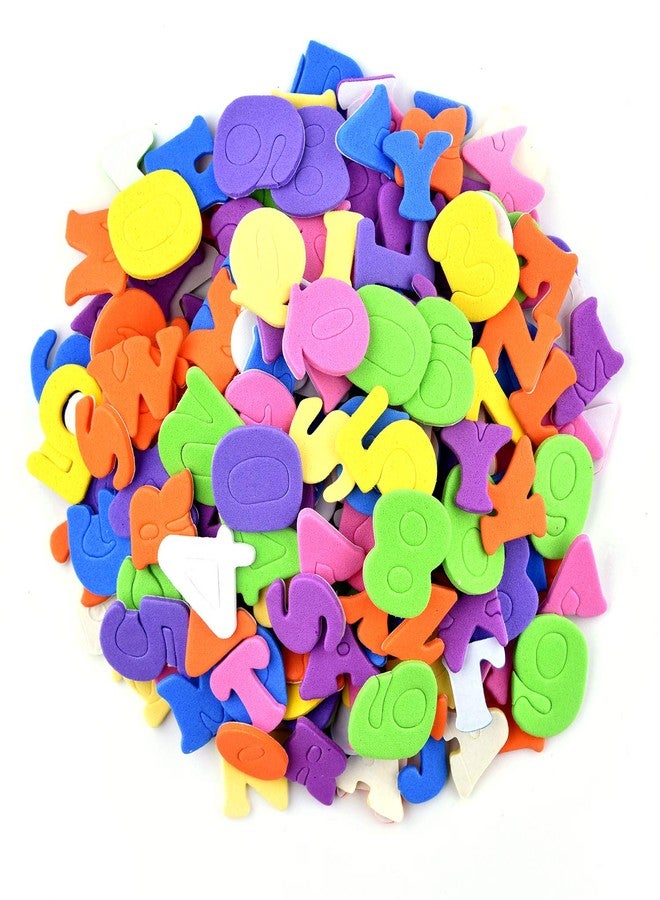 Coopay Self-Adhesive Foam Letter Alphabet Number Stickers Assorted Colors for Arts Craft Supplies - Image 3