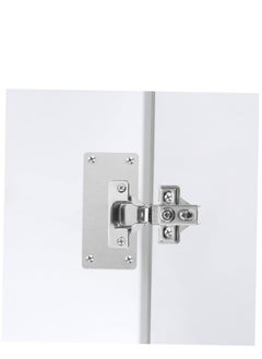 Y&D 2pcs Jib Hinge Hidden Hinges Cabinet Accessory Pro Press Stainless Steel Rack Shelving Kitchen Accessories Door Cupboard Iron  - Image 4