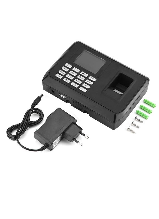 Thoraya 1.8" TFT Office USB Drive Fingerprint Attendance Machine Access Control System  (VDE)  - Image 1