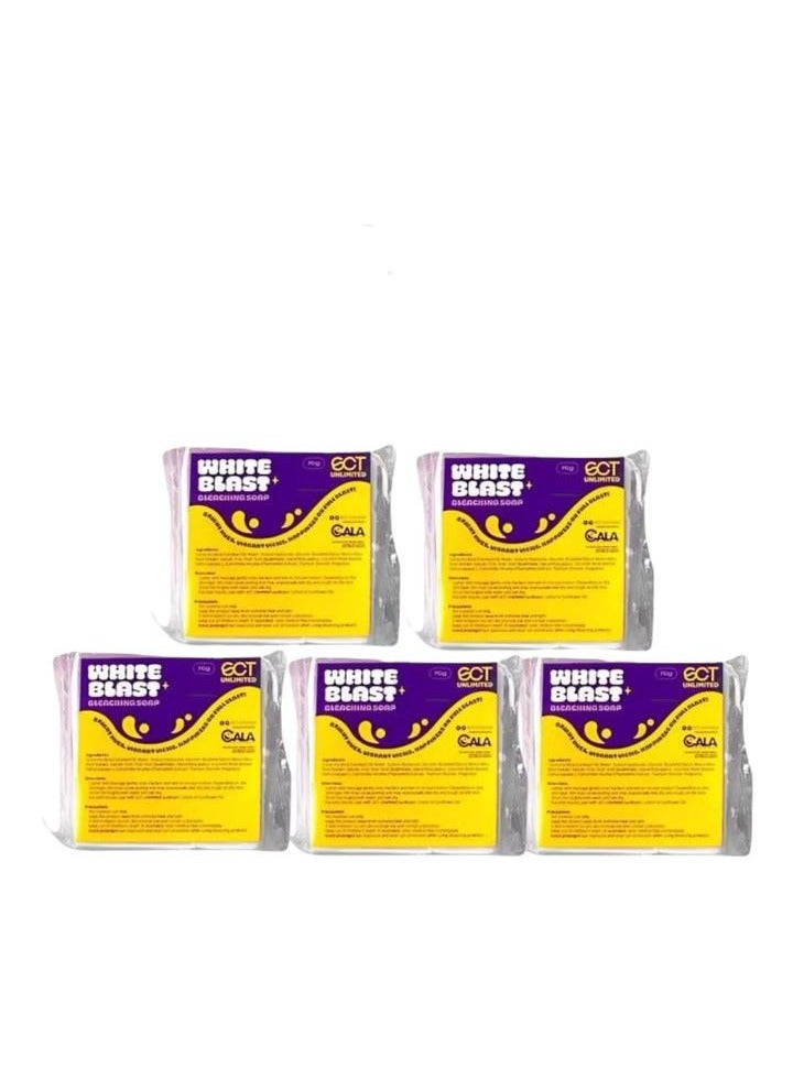 White  blast bleaching soap 5 pack