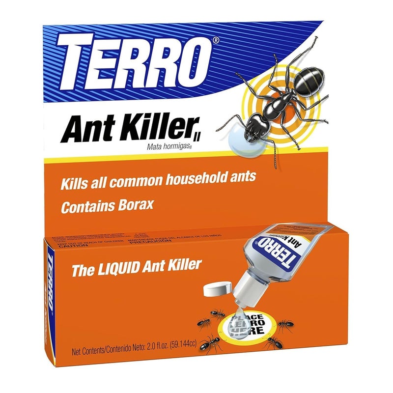 TERRO Liquid Ant Killer ll - T200, 2 oz - Ant Bait and Killer - Effective Insect Control for Indoors - Eliminate Colonies and Future Infestations - Image 1