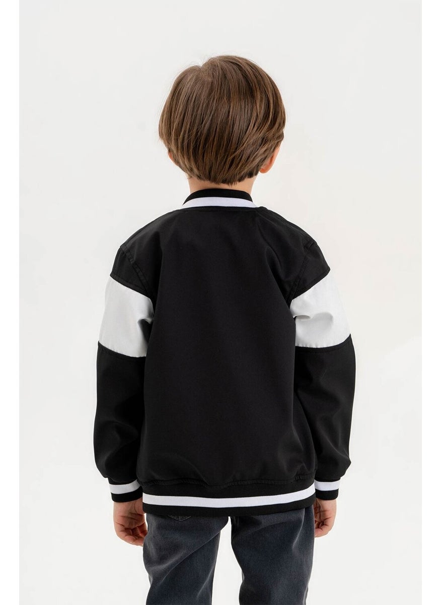 Gold Class Kidswear Double Pocket Zippered College Waterproof Boys Jacket  - Image 5