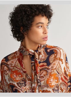 GANT GANT Paisley Bow Blouse  - Image 3