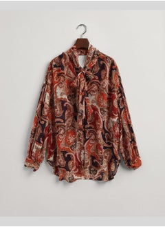 GANT GANT Paisley Bow Blouse  - Image 5