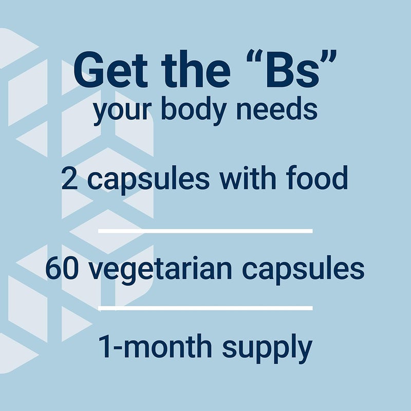 Life Extension BioActive Complete B-Complex 60 Veg Caps - Image 5