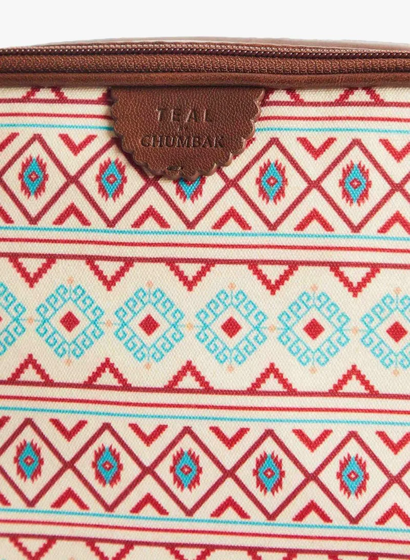 Chumbak  Tealbychumbak Mercado Aztec Rectangular Sling Bag for Women | Best Price UAE