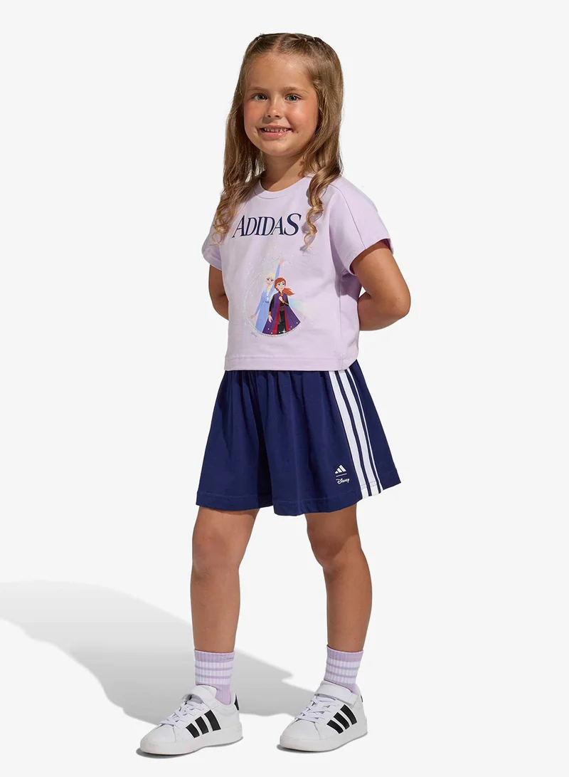 Adidas Kids Disney Frozen T-Shirt Set