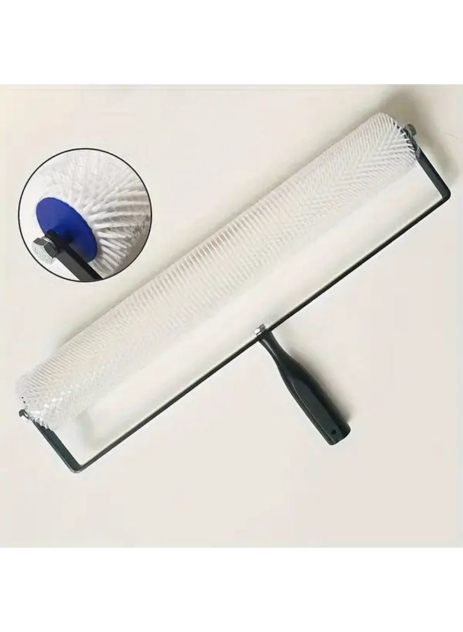 20 Inch Self Leveling Epoxy Floor Brush Defoaming Needle Punch Deflation Tool - Image 1