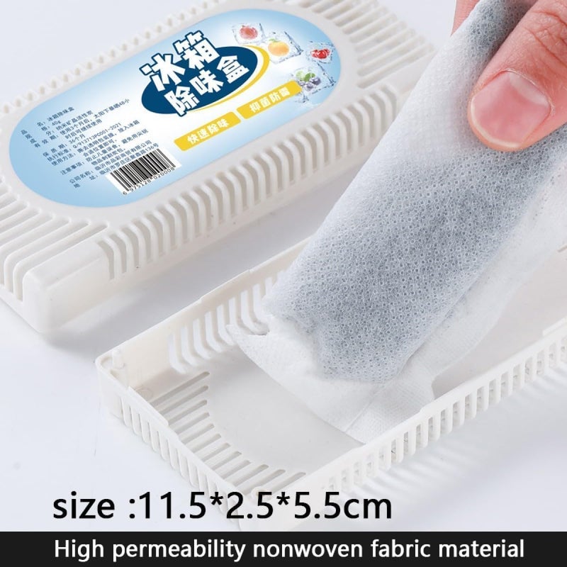 9UP 9UP 2Pcs Natural Charcoal Air Freshener For Fridge Refrigerator Odor Absorber and Air Purifier Effective Activated Charcoal Activated Charcoal Refrigerator Deodorizer Odor Eliminator for Fridge  - Image 4