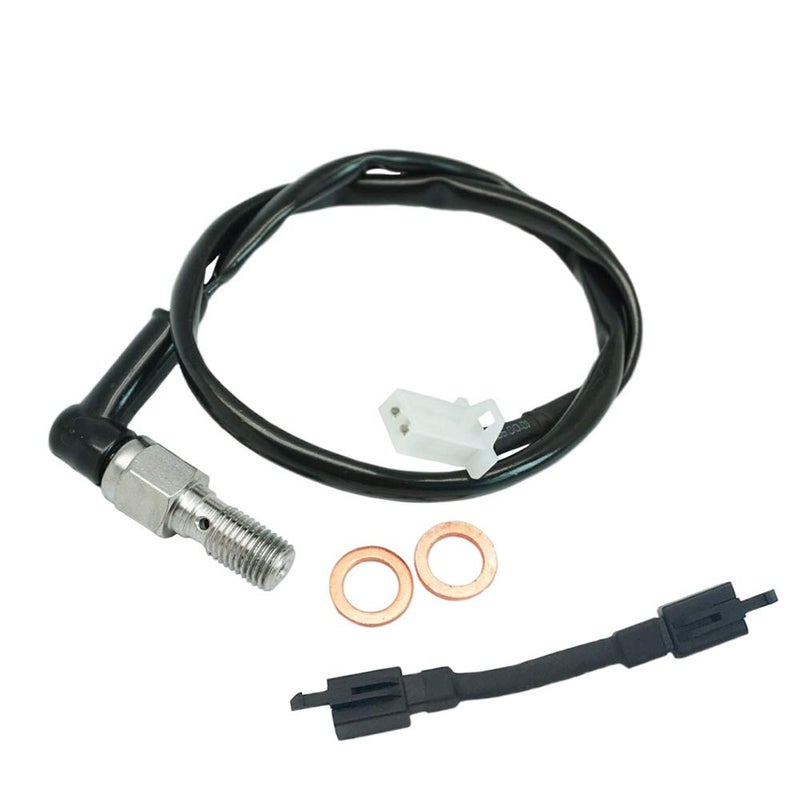 S SYUU Motorcycle Universal M10x1.00mm Banjo Bolt Brake Light Switch Fit Hydraulic Front Brake Clutch Pressure Callipers Cylinder Pump - Image 4