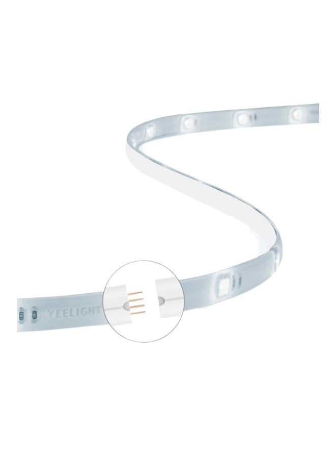 NIBEMINENT Wi-Fi Connected Wireless Strip Light Extension White 1meter - Image 1