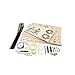 MindWare Gearjits Movie Projector Wooden 3D Mechanical Model Kit for Adults and Teens Build Your Own Working Projector - Image 4