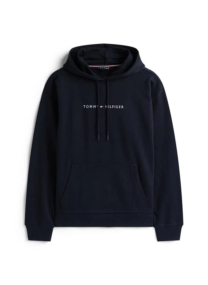 تومي هيلفيغر TH Original Logo Drawstring Lounge Hoody