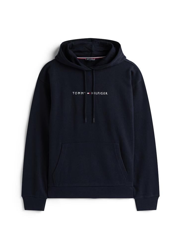 TOMMY HILFIGER TH Original Logo Drawstring Lounge Hoody - Image 5