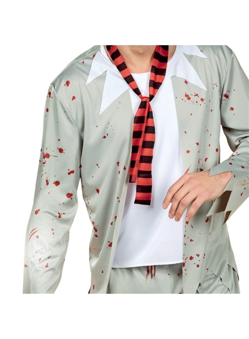 MAD TOYS Zombie Men Adult Halloween Costume  - Image 3