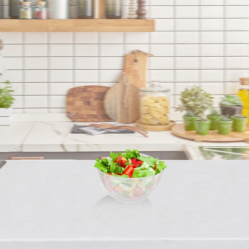 Double Layer Glass Bowl 12cm Small Spacious Microwave Safe for Fruit Salad Cold Dishes - Image 5