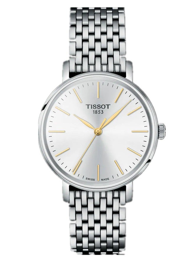 TISSOT Everytime Swiss Quartz Watch for Women 34mm T143.210.11.011.01
