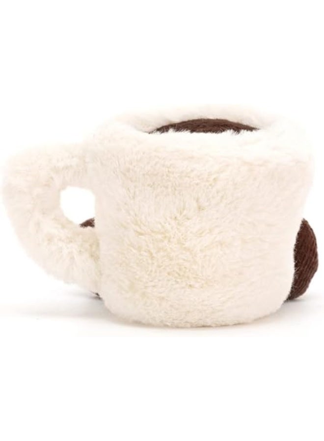 4 Inch Coffee Mug Plush Doll Toy, Cartoon Coffee Stuffed Plushies, Soft Cup Fluffy Friend, Interesting Holiday for Kids Adults Boys Girls  - Image 4