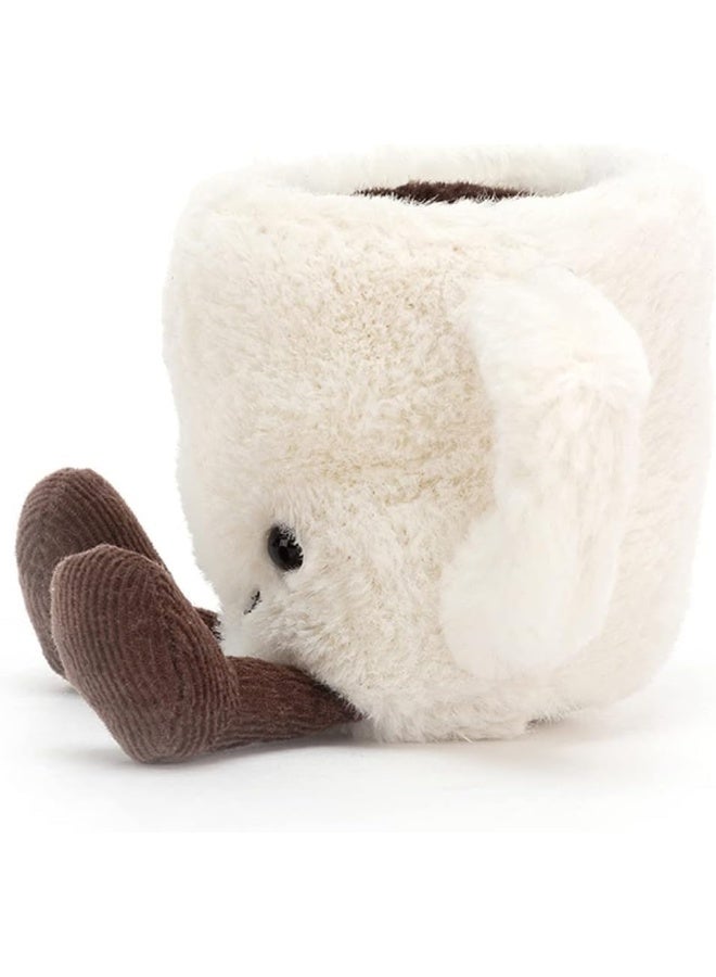 4 Inch Coffee Mug Plush Doll Toy, Cartoon Coffee Stuffed Plushies, Soft Cup Fluffy Friend, Interesting Holiday for Kids Adults Boys Girls  - Image 3