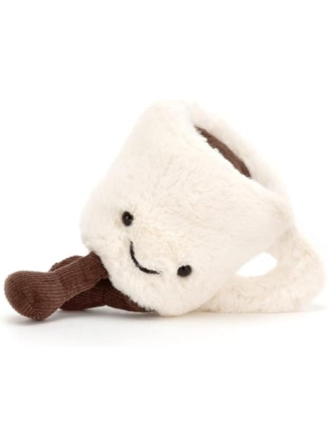 4 Inch Coffee Mug Plush Doll Toy, Cartoon Coffee Stuffed Plushies, Soft Cup Fluffy Friend, Interesting Holiday for Kids Adults Boys Girls  - Image 2