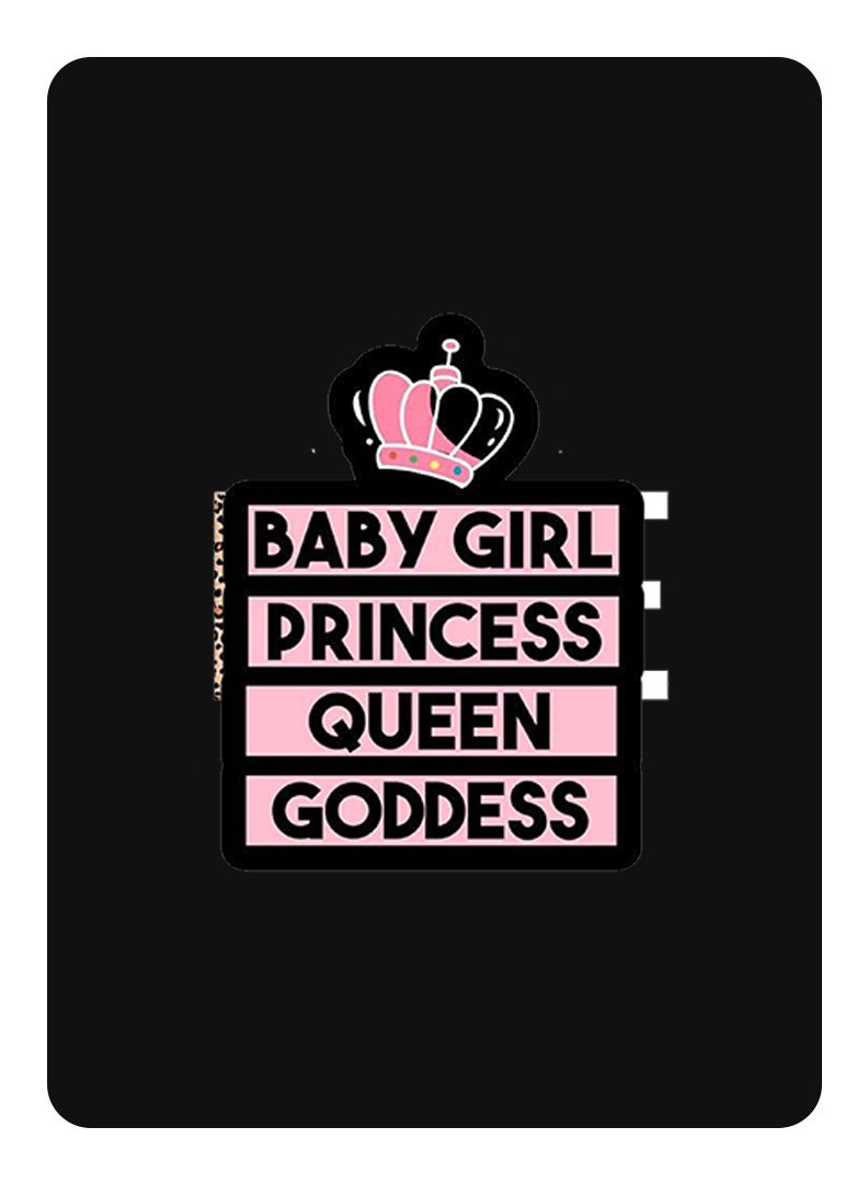Theodor Protective Flip Case For Huawei MatePad Pro 12.6 (2021) With Trifold Stand Auto Wake Sleep Shockproof Cover Baby Girl Princess copy - Image 1