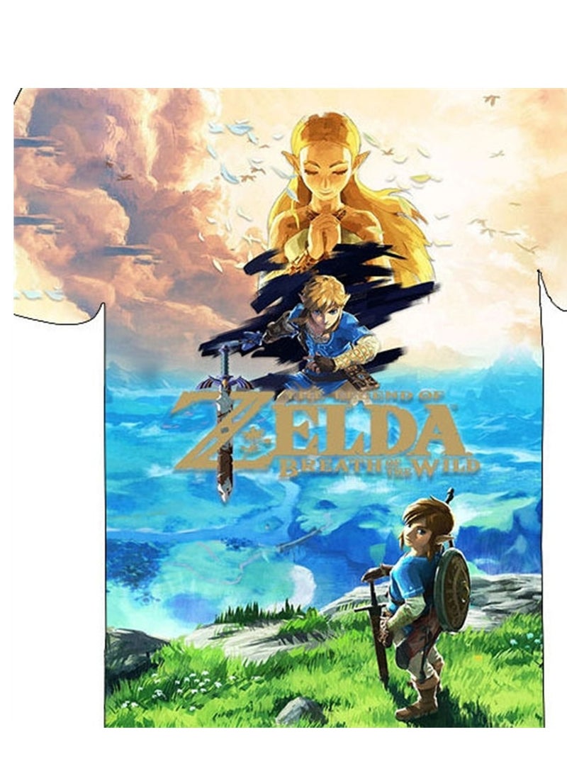 Game Zelda Breath of the Wild 3D digital printing personalized breathable children's T-shirt  - Image 2