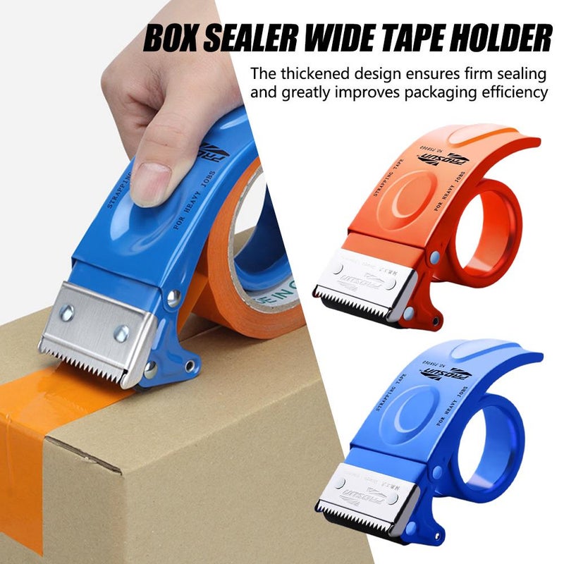 Thickened box sealer, wide tape holder, transparent tape cutter, stationery tape machine, adhesive tape sealing machine wholesale - Image 2