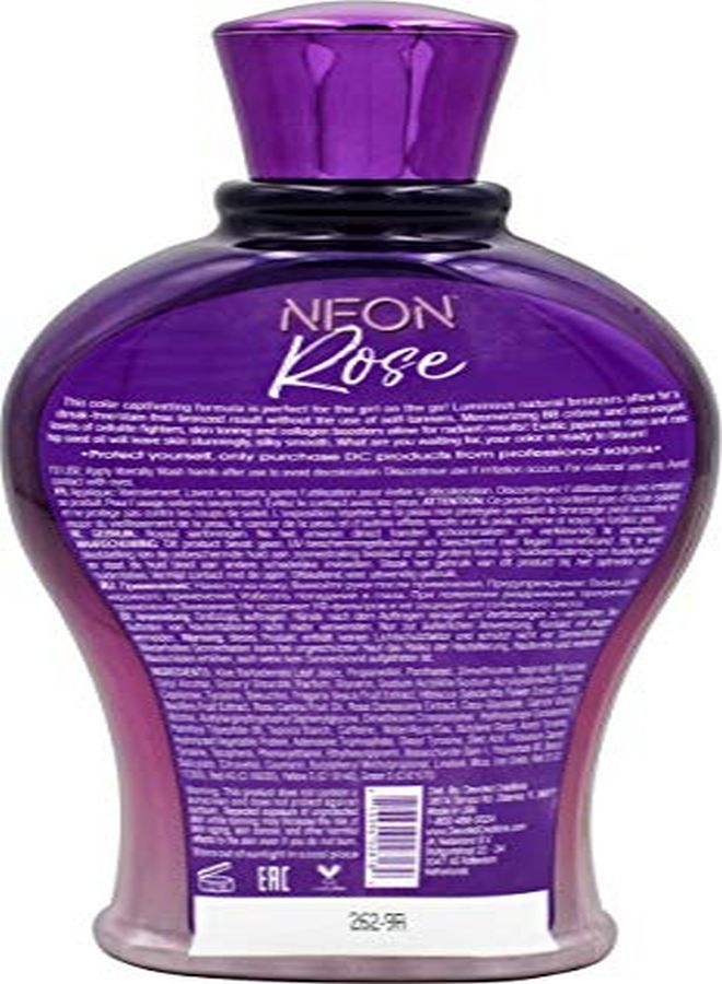 Devoted Creations Neon Rose Tanning Lotion With Natural Bronzers 12.25 Oz - Image 2