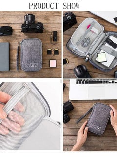 DUNISO Portable Digital Accessories Waterproof Storage Bag Electronic Organizer Pouch Bag for Data Cable Headphone Power Bank U Disk  - Image 3