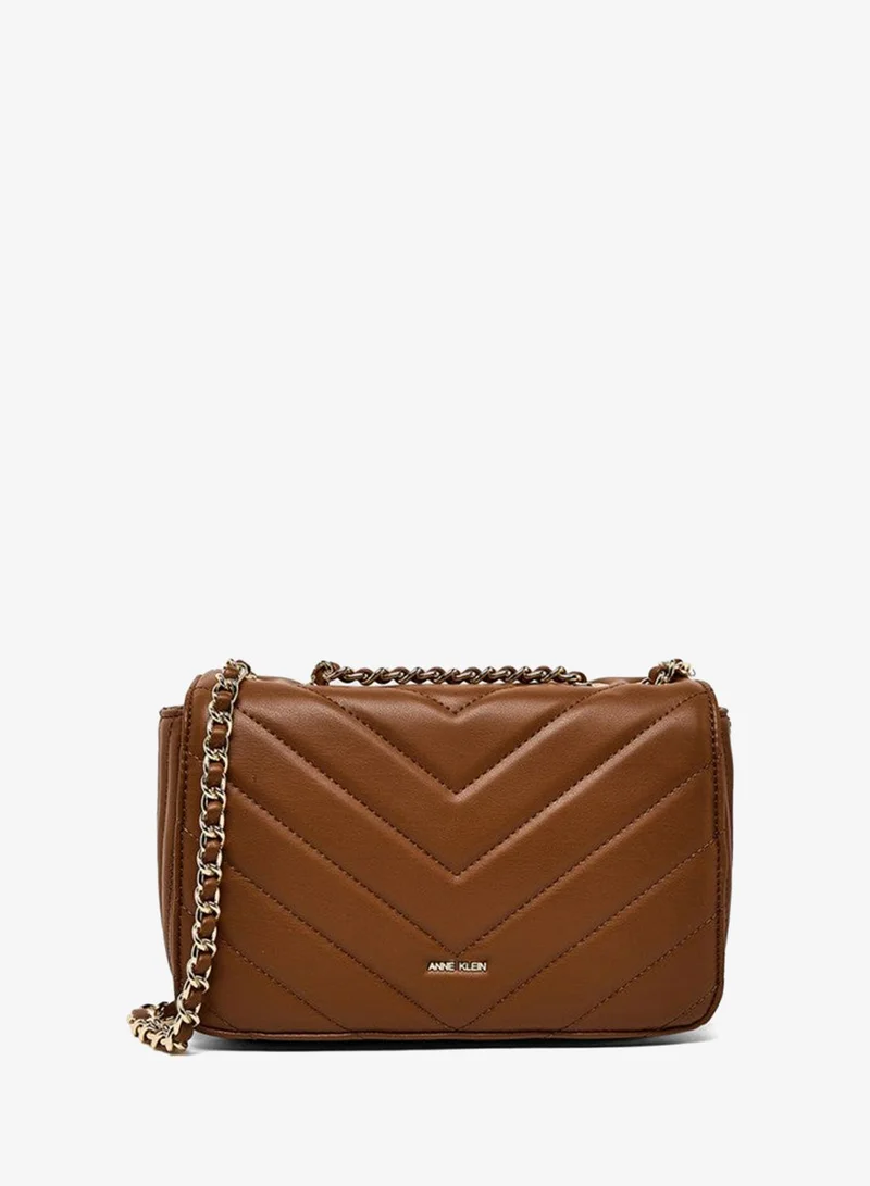 ANNE KLEIN Anne Klein Logo Detail Puffer Convertible Crossbody Bag
