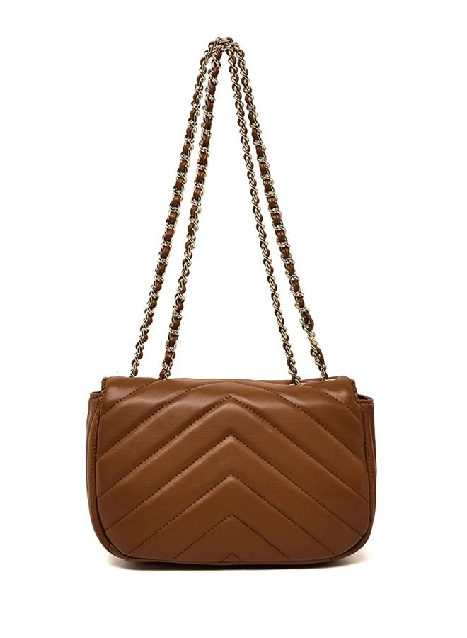 Anne Klein  Logo Detail Puffer Convertible Crossbody Bag for Women | Best Price UAE