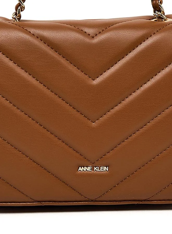 Anne Klein  Logo Detail Puffer Convertible Crossbody Bag for Women | Best Price UAE
