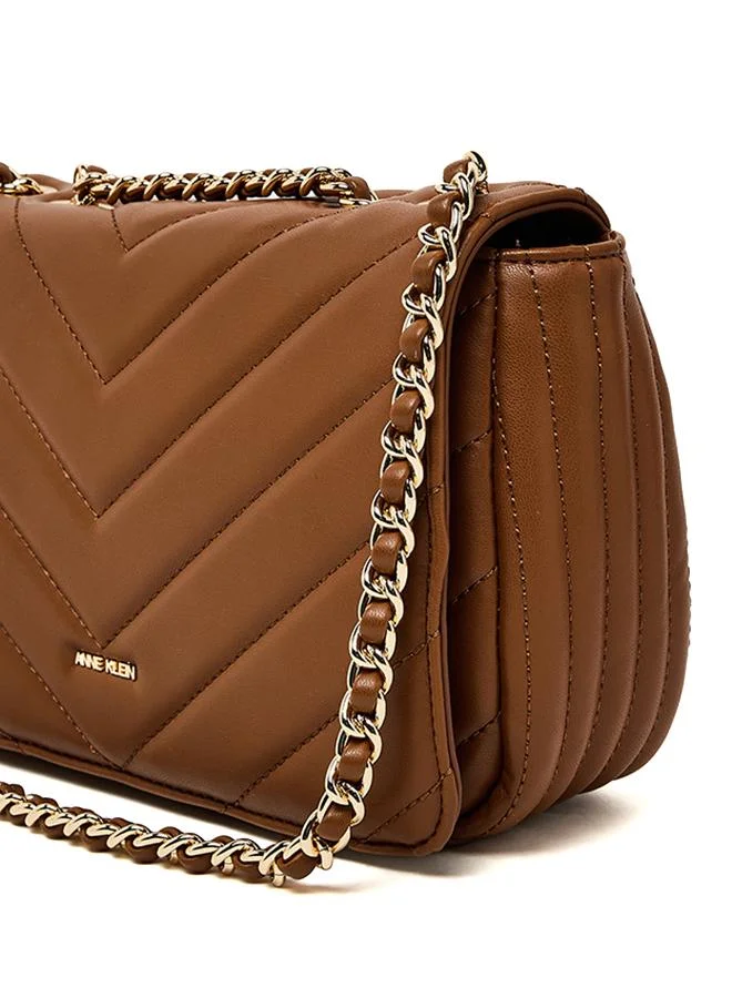 Anne Klein  Logo Detail Puffer Convertible Crossbody Bag for Women | Best Price UAE