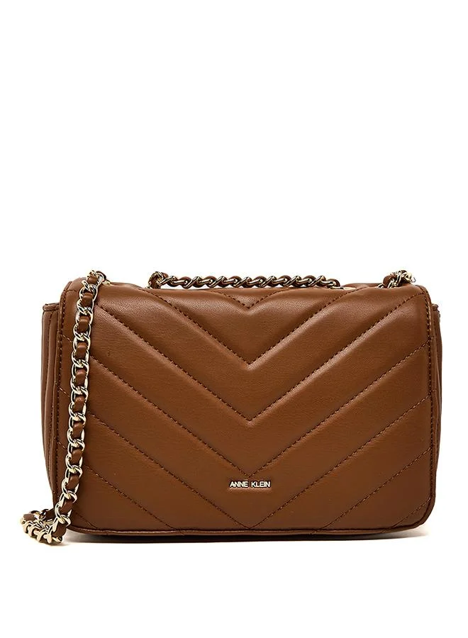 Logo Detail Puffer Convertible Crossbody Bag