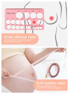 URbazaar 13PCS Flange Inserts 13/15/17/19/21mm for 24mm Flange/Shield of Most Pumps, BPA Free Inserts, Compatible with Momcozy/Spectra/Bellababy/TSRETE/Nuliie Breast Pumps  - Image 5