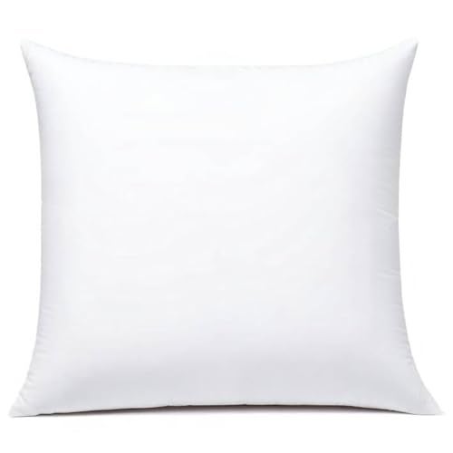 JIEITIVE Throw Pillow Inserts Hypoallergenic Premium Pillow Stuffer Square Form for Decorative Pillow Covers Cushion Set of 1-18 x 18 Inches - Image 1