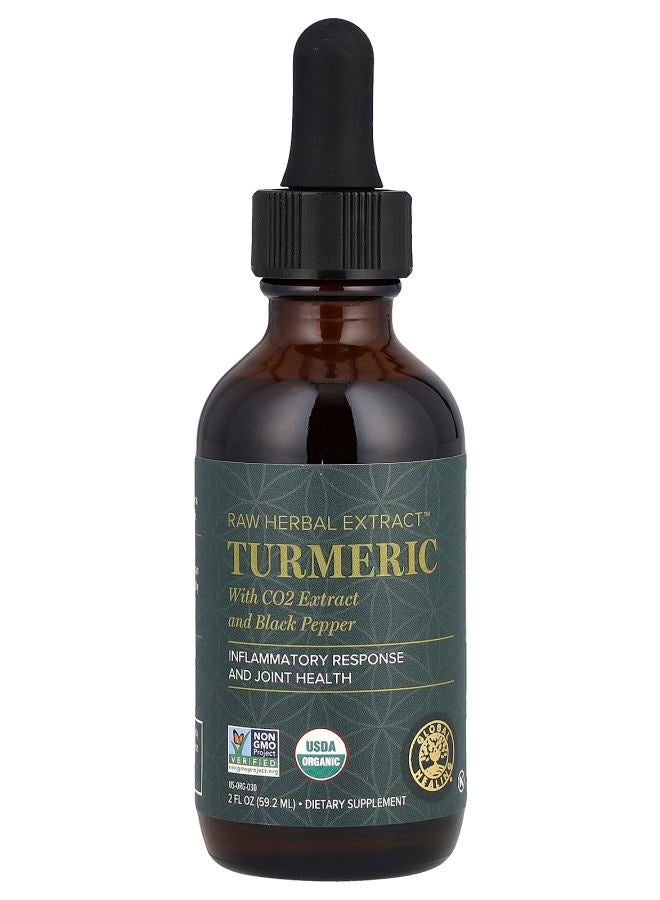global healing center Raw Herbal Extract Turmeric 2 fl oz (59.2 ml)