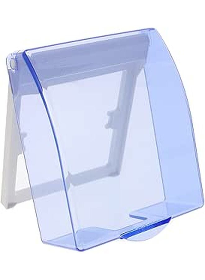 Clear Wall Socket Outlet Cover Durable Hard Plastic Easy Installation For Kitchen Bathroom - Image 1