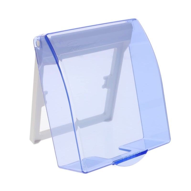 Clear Wall Socket Outlet Cover Durable Hard Plastic Easy Installation For Kitchen Bathroom - Image 2