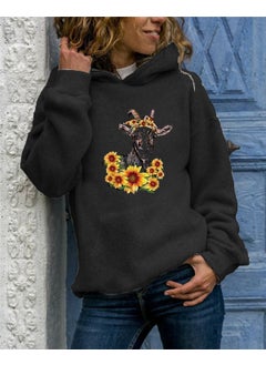 black hooded