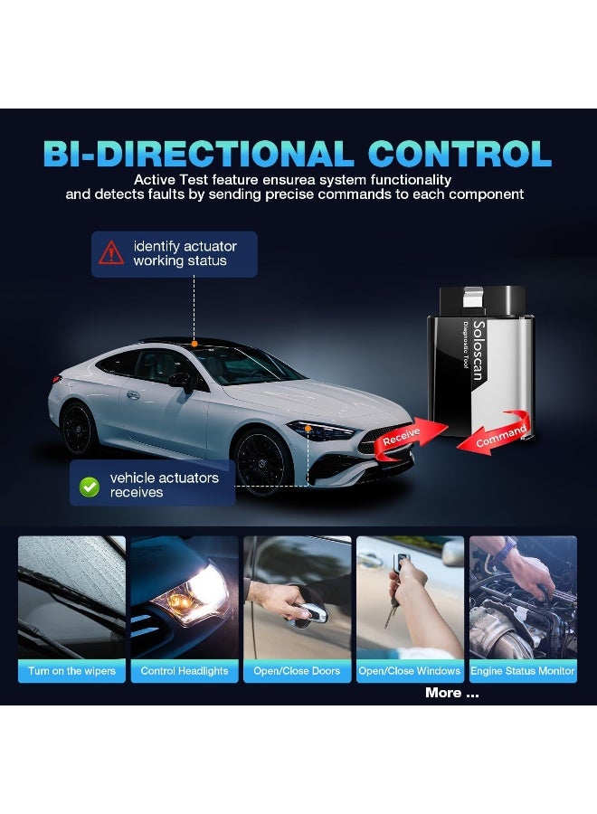 kingbolen أداة تشخيص KINGBOLEN Soloscan OBD2 لسيارات بنز/مايباخ/سبراينتر - Image 3