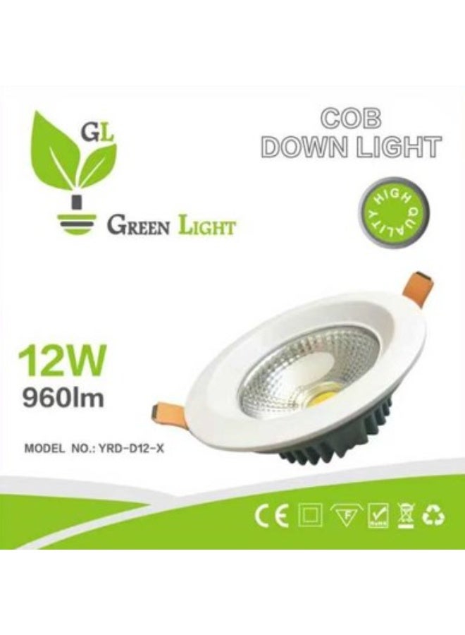 GREEN LIGHT COB DOWNLIGHT 12W - Image 4