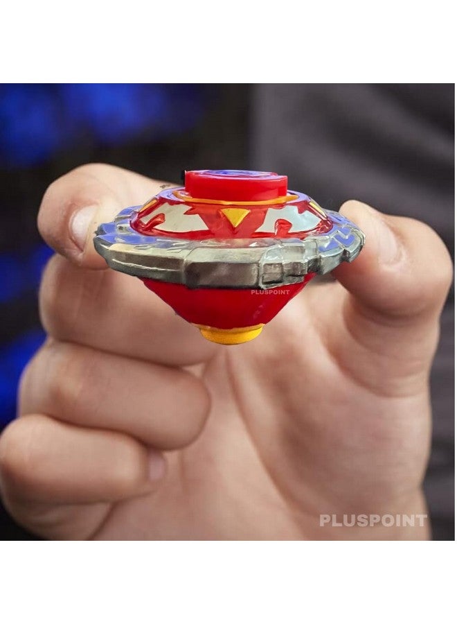PLUSPOINT Bey Battling Top Burst Launcher Grip Toy Blade Set Gyro Blades Battling Tops Metal Fusion Starter Set with Launcher Gift Toys for Boys Kids Children Age 6+