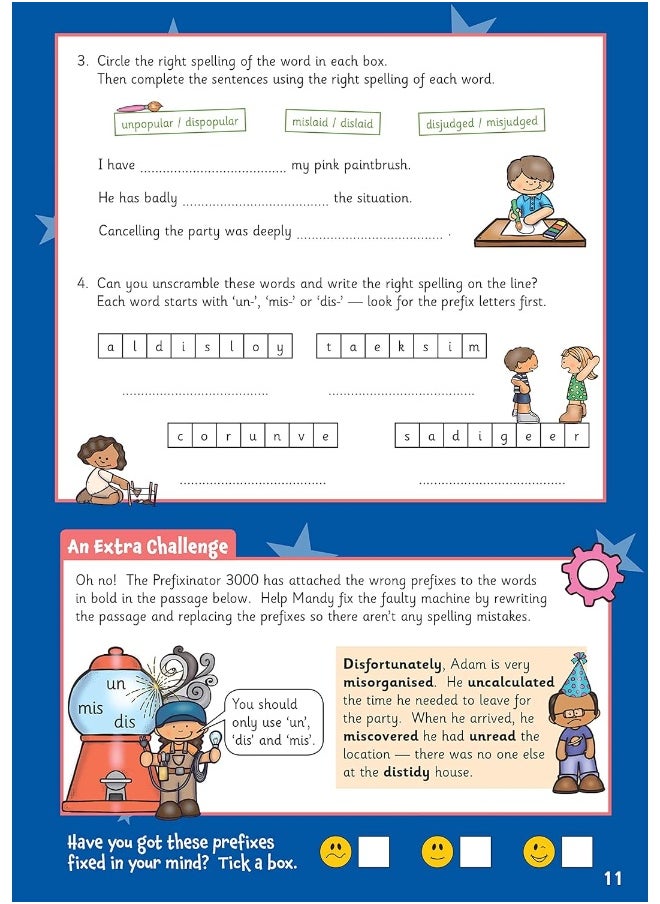 null - Spelling Activity Book for Ages 7-8 (Year 3) - Image 1