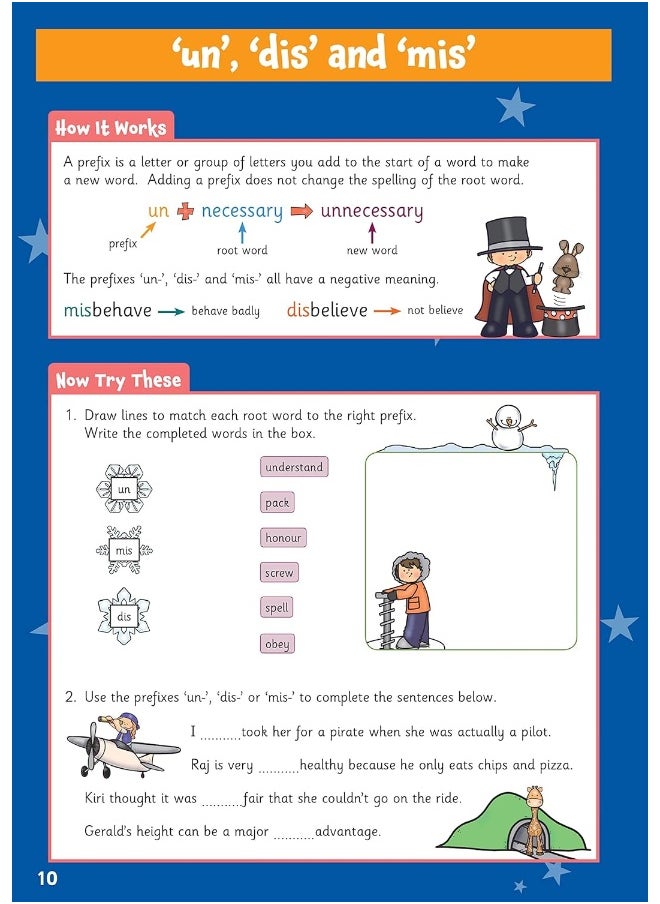 null - Spelling Activity Book for Ages 7-8 (Year 3) - Image 1