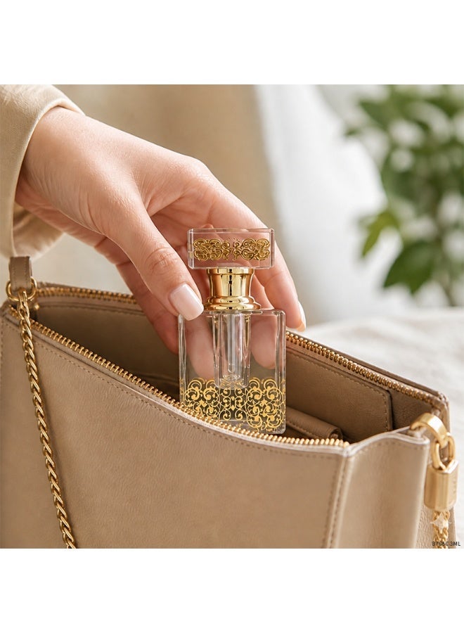 1 قطعة زجاجة زيت عطري بلوري 3 مل B768C - Image 3