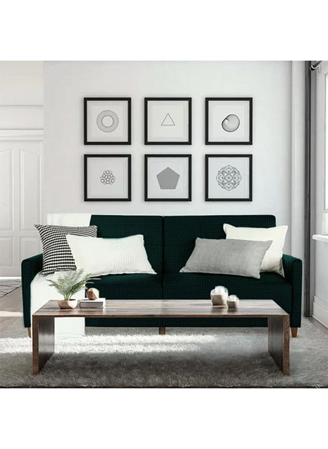 هاوس ون أوديسا  | 2 - مقاعد صوفا من المخمل 193x85x86 سم  - أخضر غامق  - Image 1